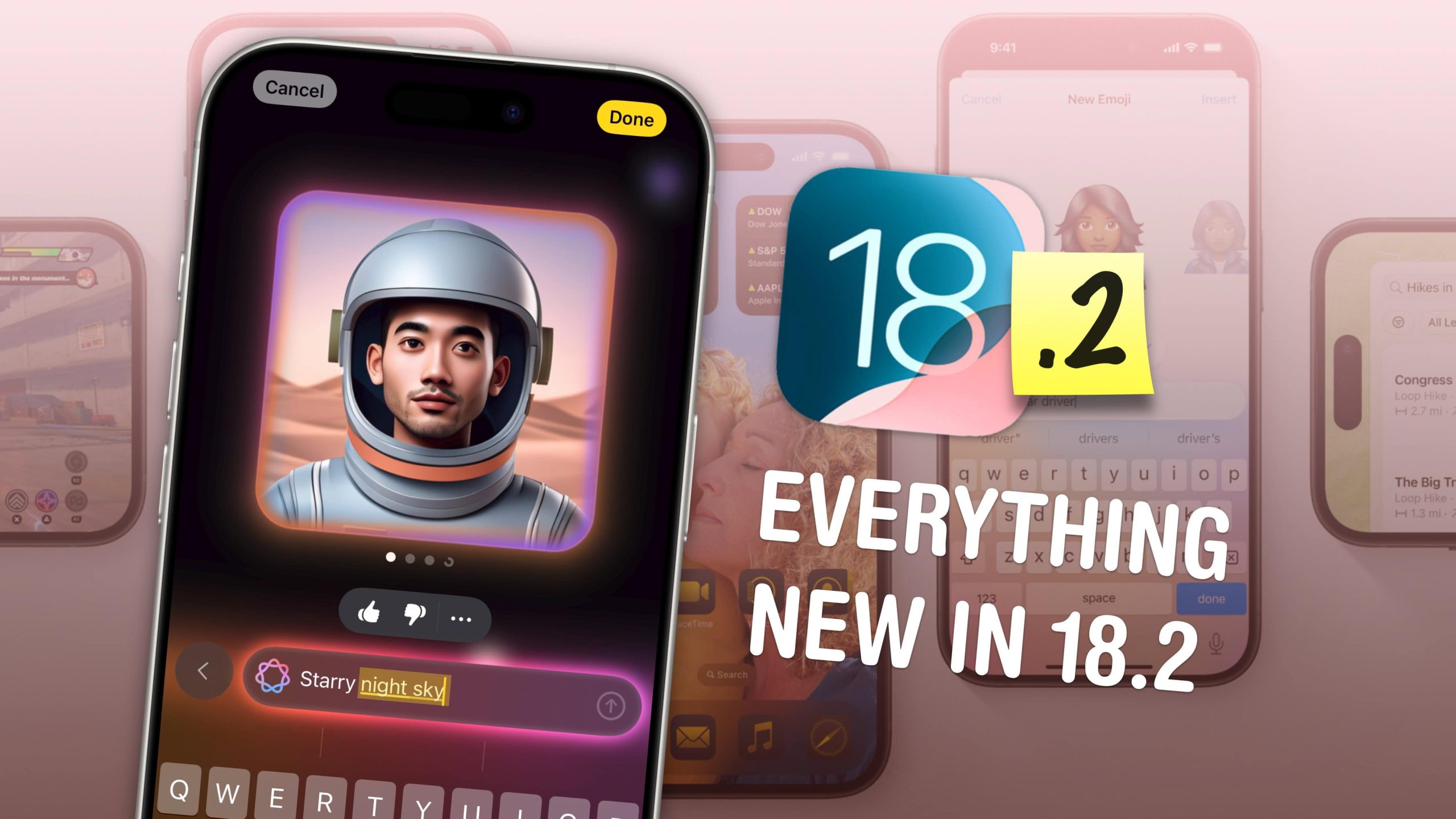 Alles neu in iOS 18.2: Apple Intelligence-Upgrades und mehr