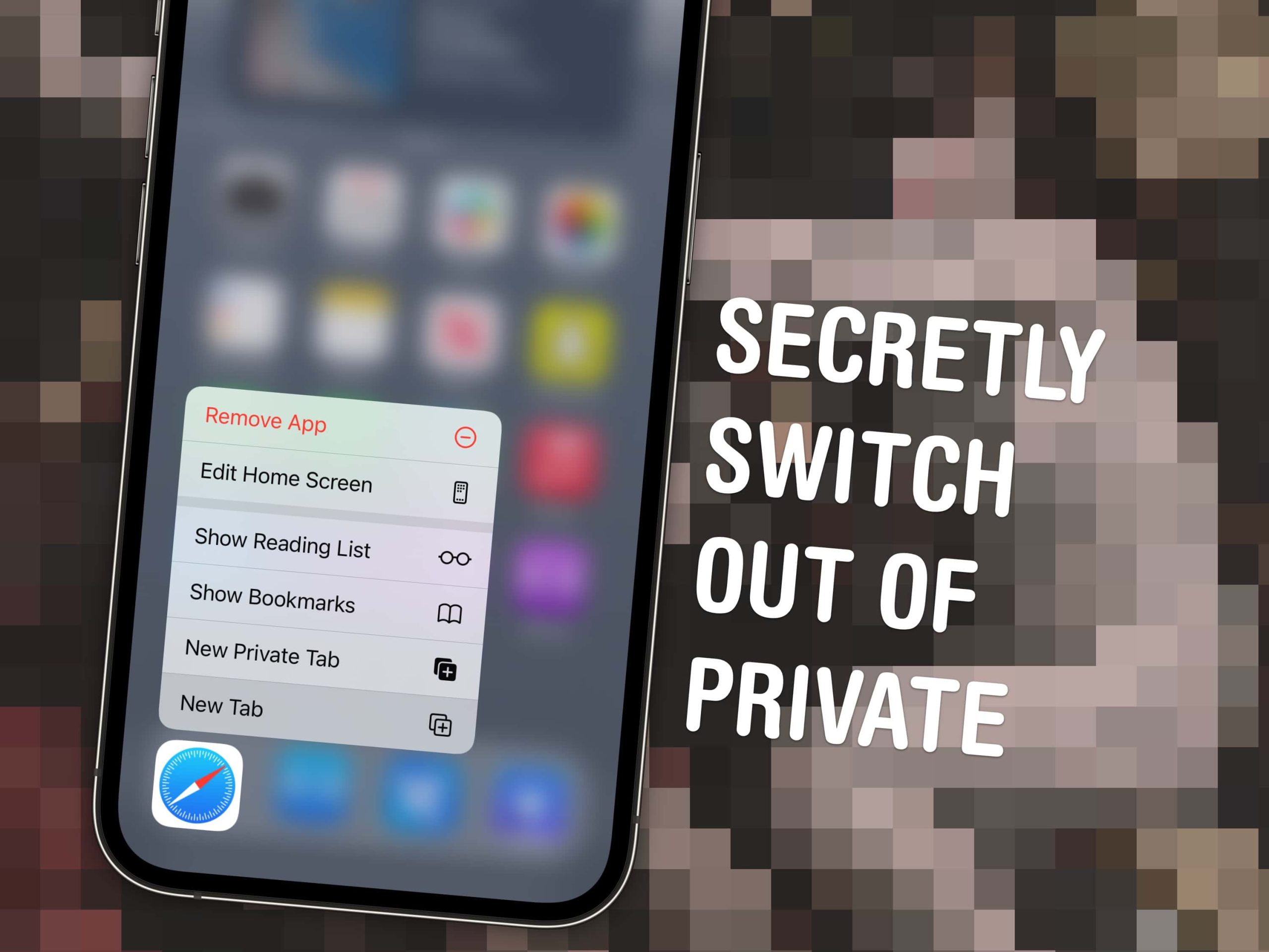 Halten Sie Ihr privates Surfen geheim mit diesem cleveren Safari-Schritt [Profi-Tipp]