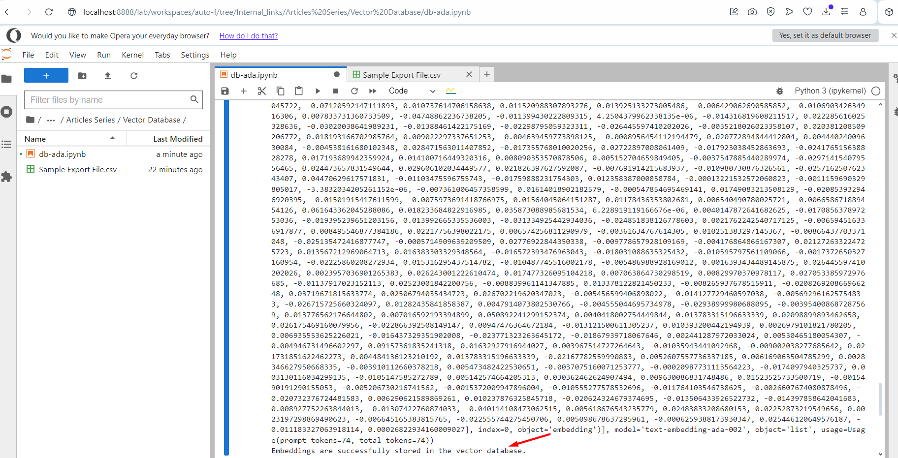 Ausführen des Skripts