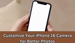 So passen Sie Ihre iPhone 16 -Kamera für perfekte Fotos an