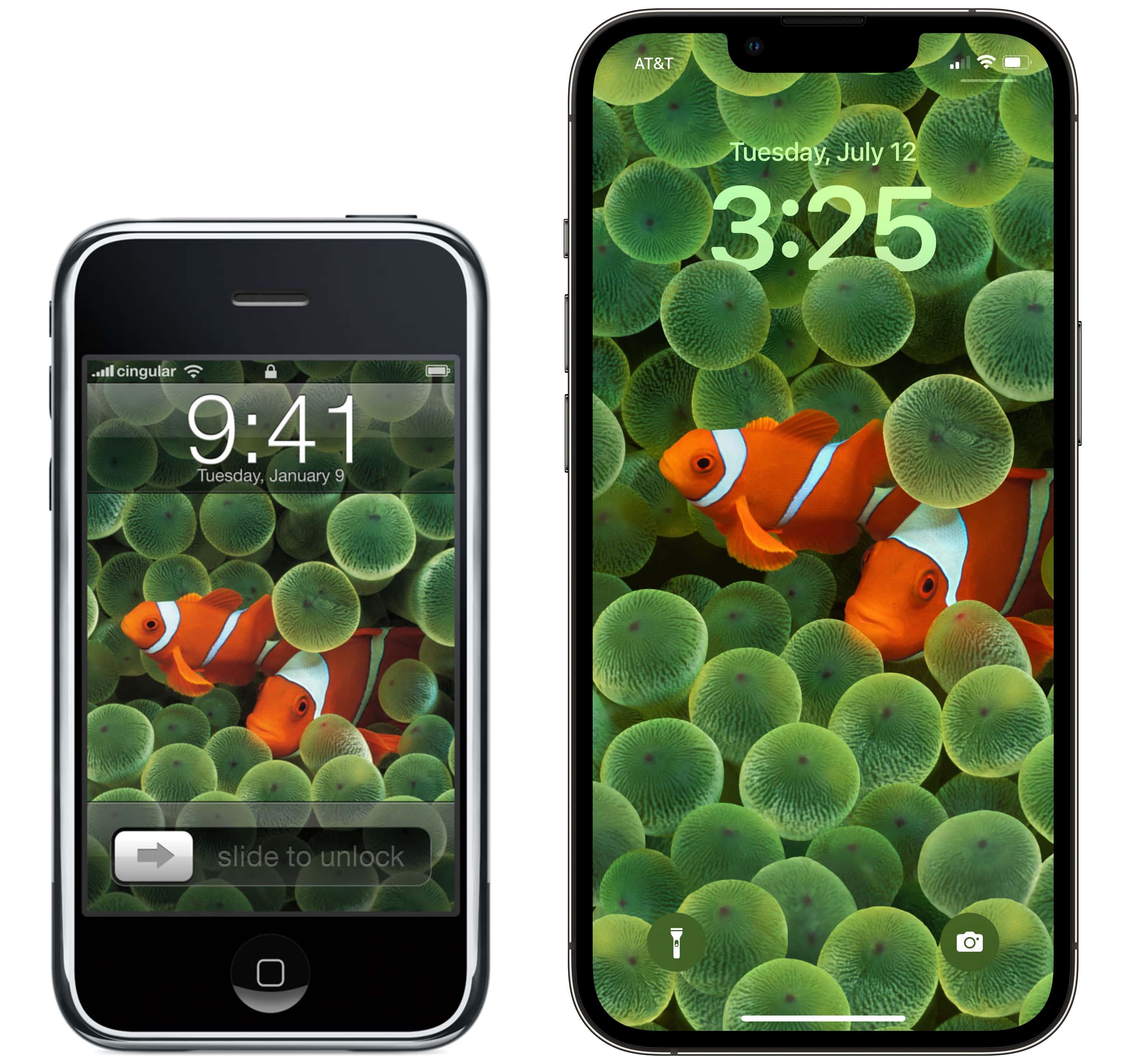 Clownfisch Die Clownfish -Tapete kommt zum ersten (oder zweiten?) Zeit jemals zum iPhone.