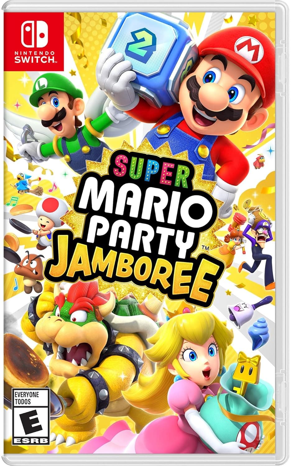 Super Mario Party Jamboree für Nintendo Switch Artwork.