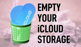 Löschen Sie Ihren überfüllten iCloud -Speicher