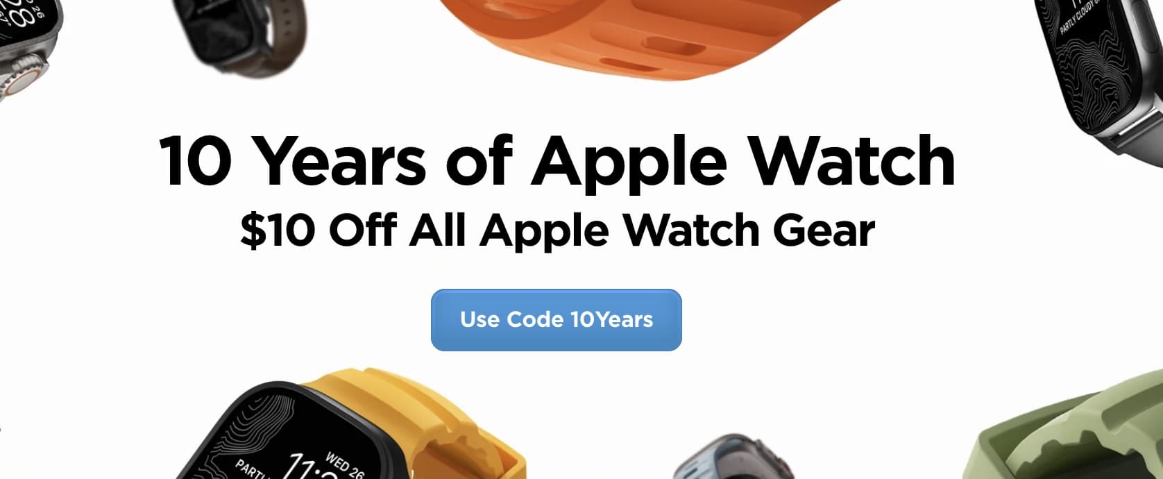 10 Jahre Apple Watch.