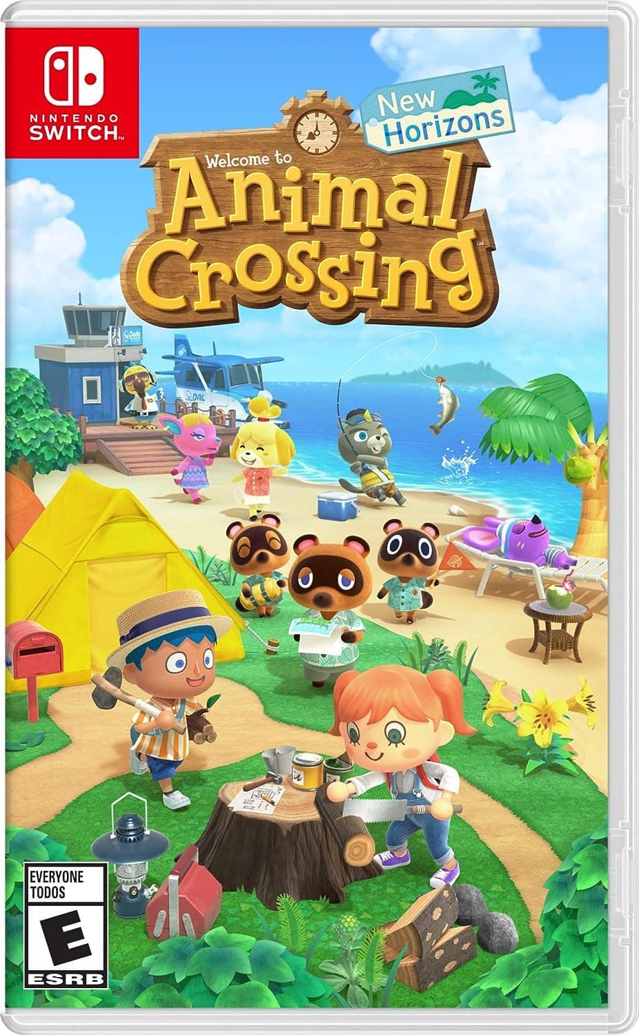 Animal Crossing: New Horizons Artwork für Nintendo Switch.