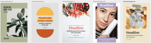 Pinterest -Vorschau Vorschau