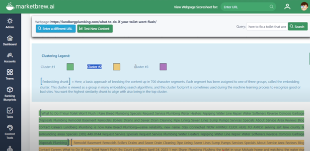 Marktbrew.ai Dashboard