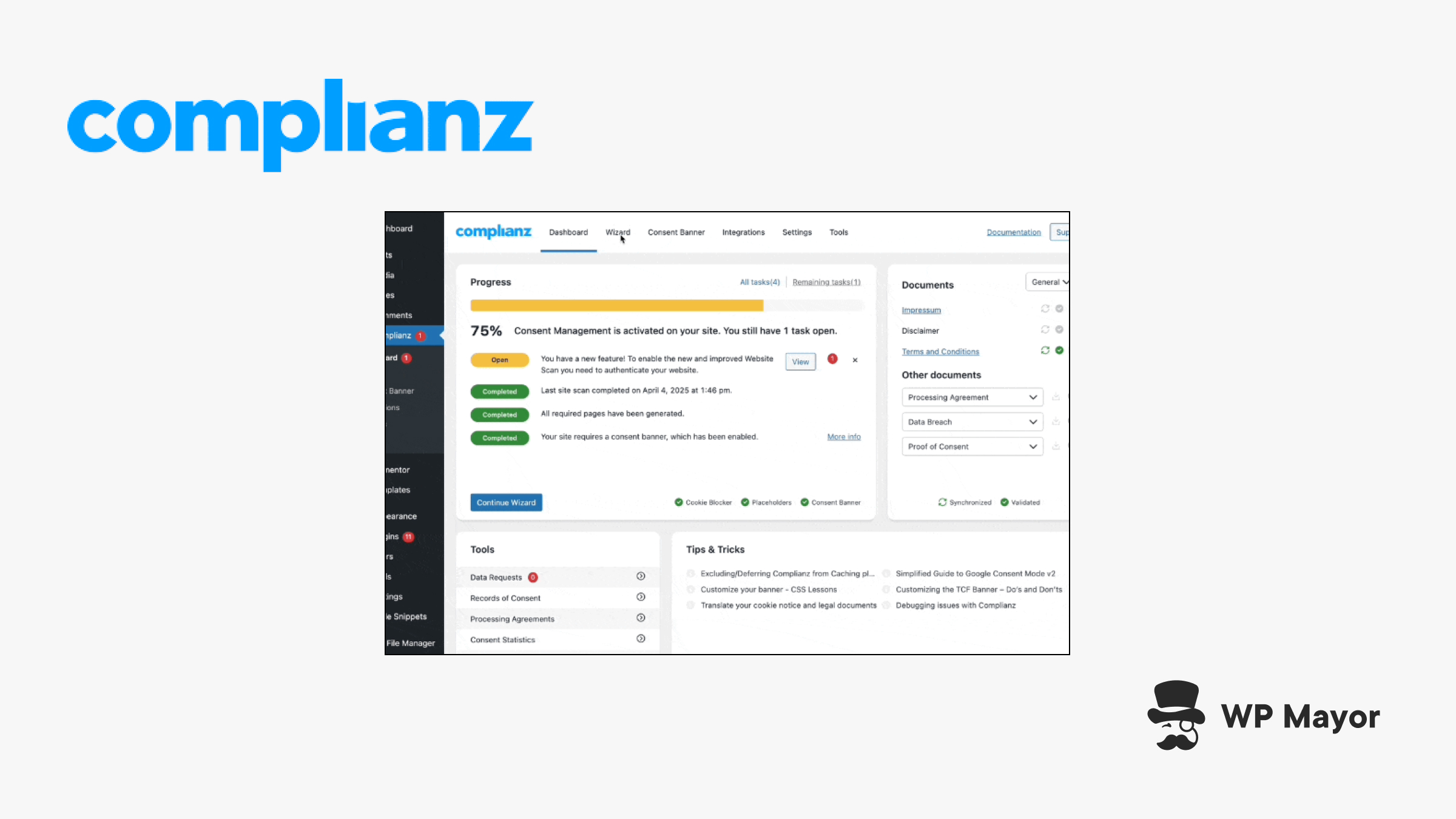 Complianz -Tutorial: So konfigurieren Sie dieses Plugin für Cookie -Einverständniserklärung