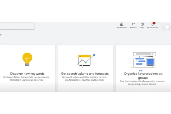 Google KW Planer
