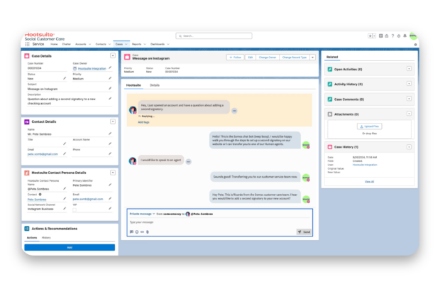Hootsuite Posteingang
