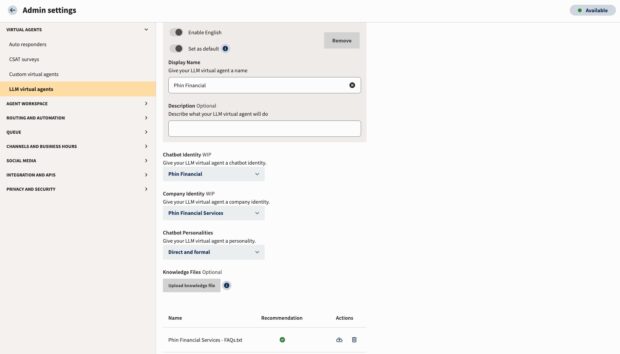 configuración de agentes virtuales en hootsuite Posteingang