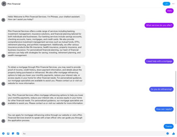 Chat de Phin Financial