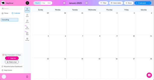Kalender dans Heyorca