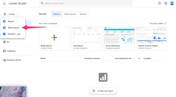 Looker Studio -Datenquelle