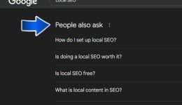 Verwenden Sie die Mitarbeiter von Google auch nach lokalen SEO -Ideen