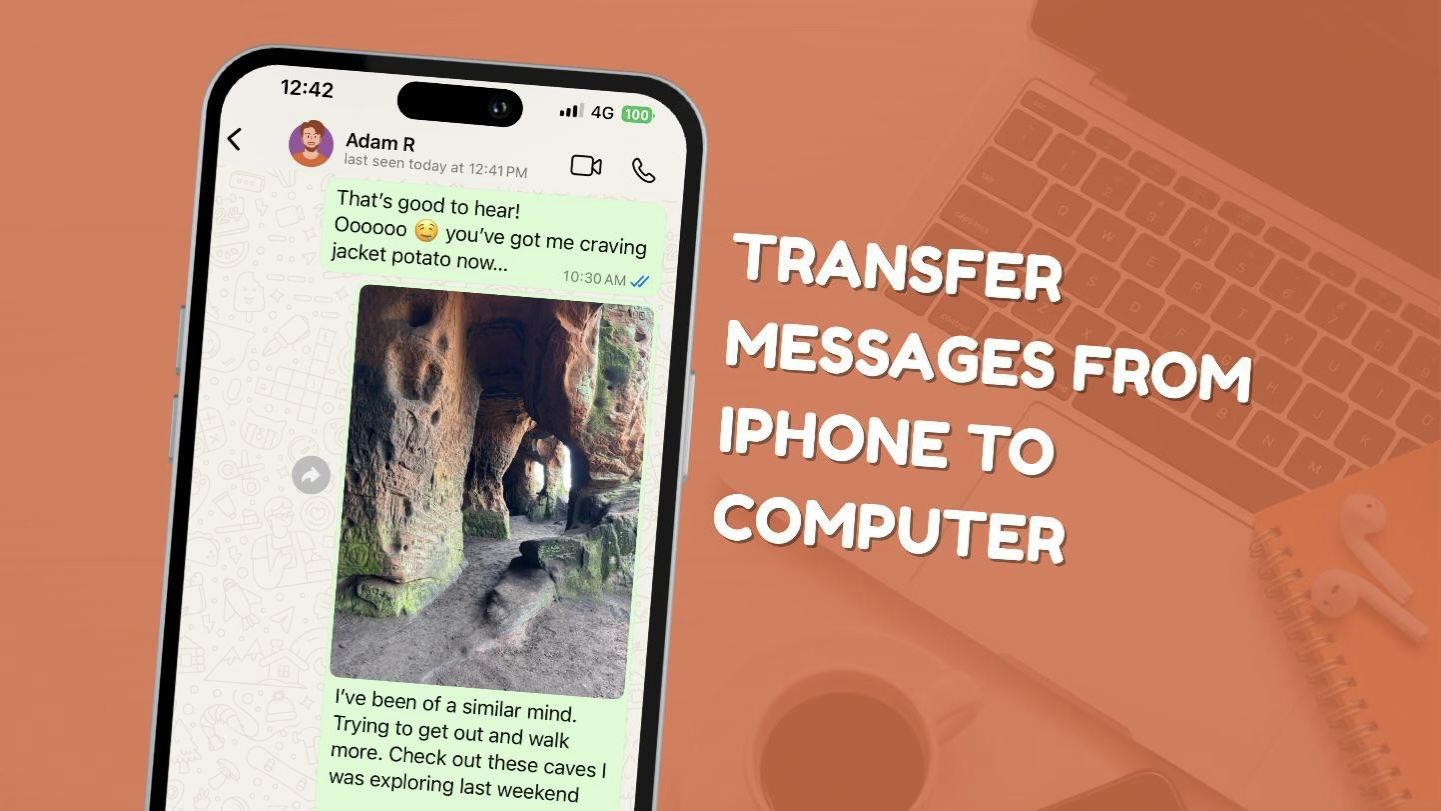 So speichern Sie Textnachrichten vom iPhone zum Computer