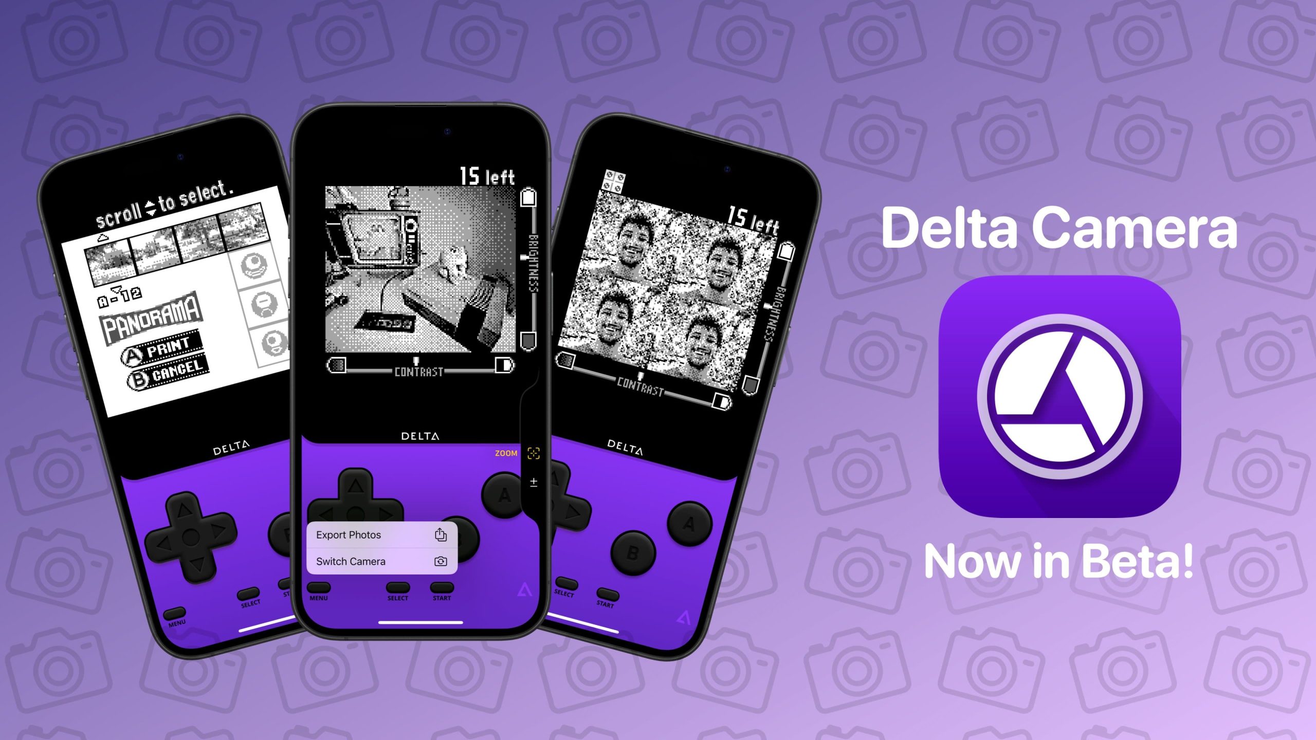 Die Neu-Delta-Kamera-App von Riley Testut ermöglicht es iPhone-Benutzern, Bilder im Kamera-Stil zu sammeln