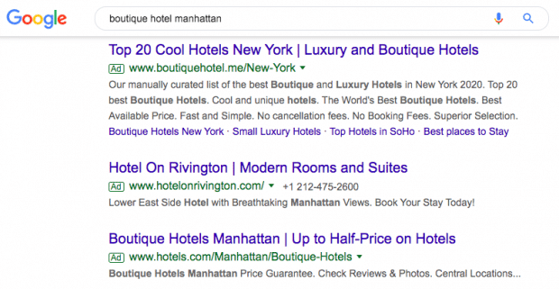 Hotel Boutique Manhattan Ergebnisados de Búsqueda de Google