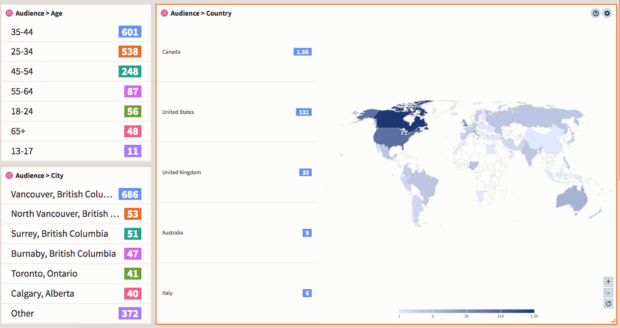 Información Sobre la Audiencia de Hootsuite Por Edad, País y Ciudad
