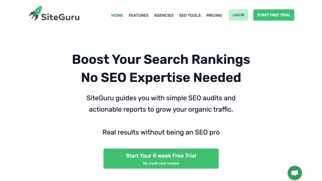 Site Guru Homepage