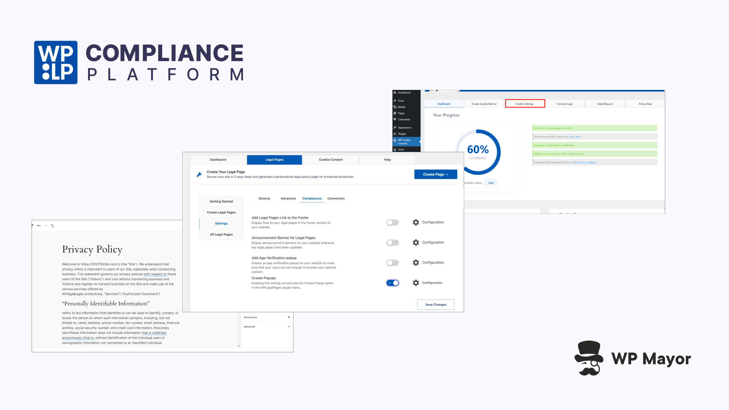 Überprüfung der WPLP Compliance Platform: Eine vollständige Lösung für DatenschutzwordPress, die funktioniert