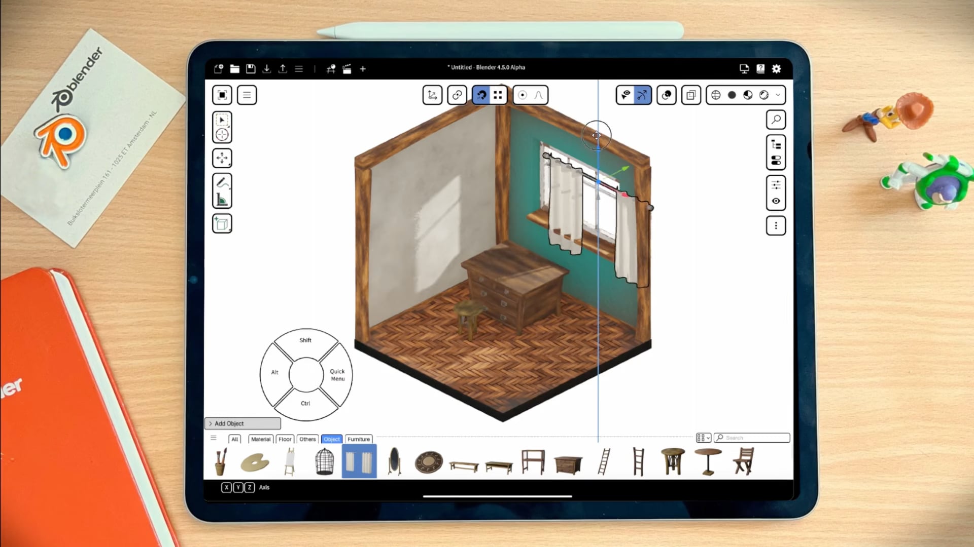 Blender wird seine 3D -Erstellungssuite mit Apple Pencil Support zum iPad Pro bringen
