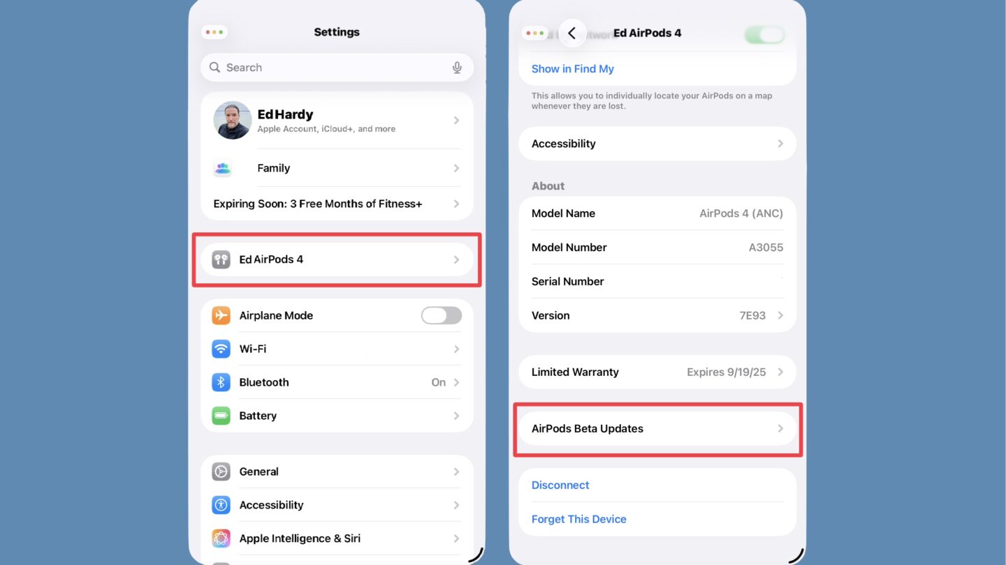 So installieren Sie frühzeitig AirPods Firmware: Schritt 2 und 3 So installieren Sie frühzeitig AirPods Firmware: Schritt 2 und 3