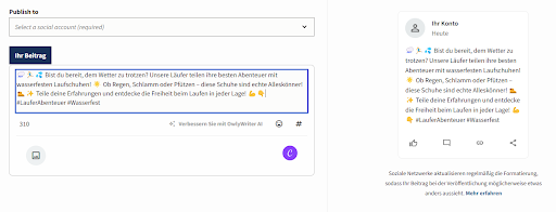Bearebeiten und Hintzutügen von Medien in Hootsuite -Komponist