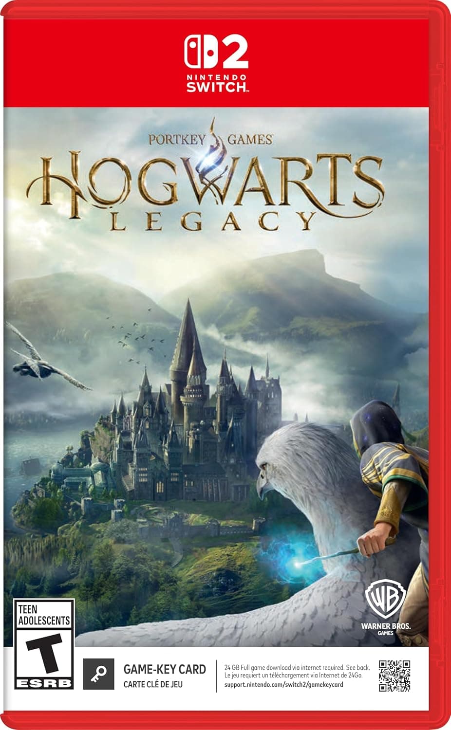 Hogwarts Legacy Nintendo Switch 2 artwork.