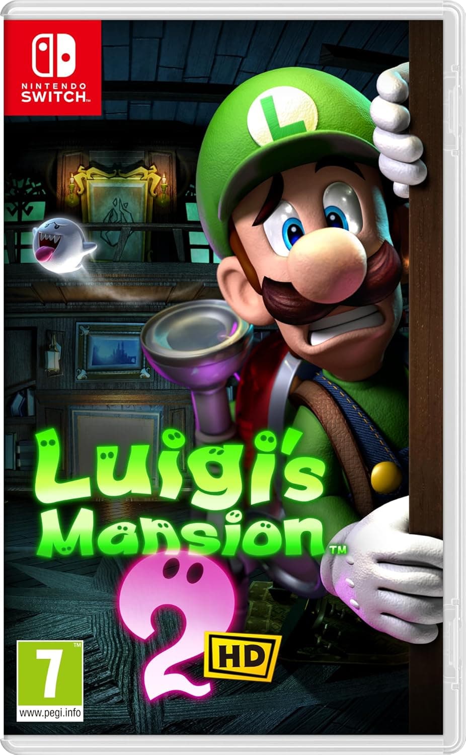 Luigi's Mansion 2 HD artwork.