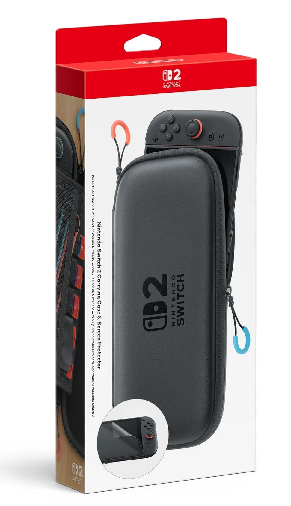 Nintendo Switch 2 Case und Screen Protector.