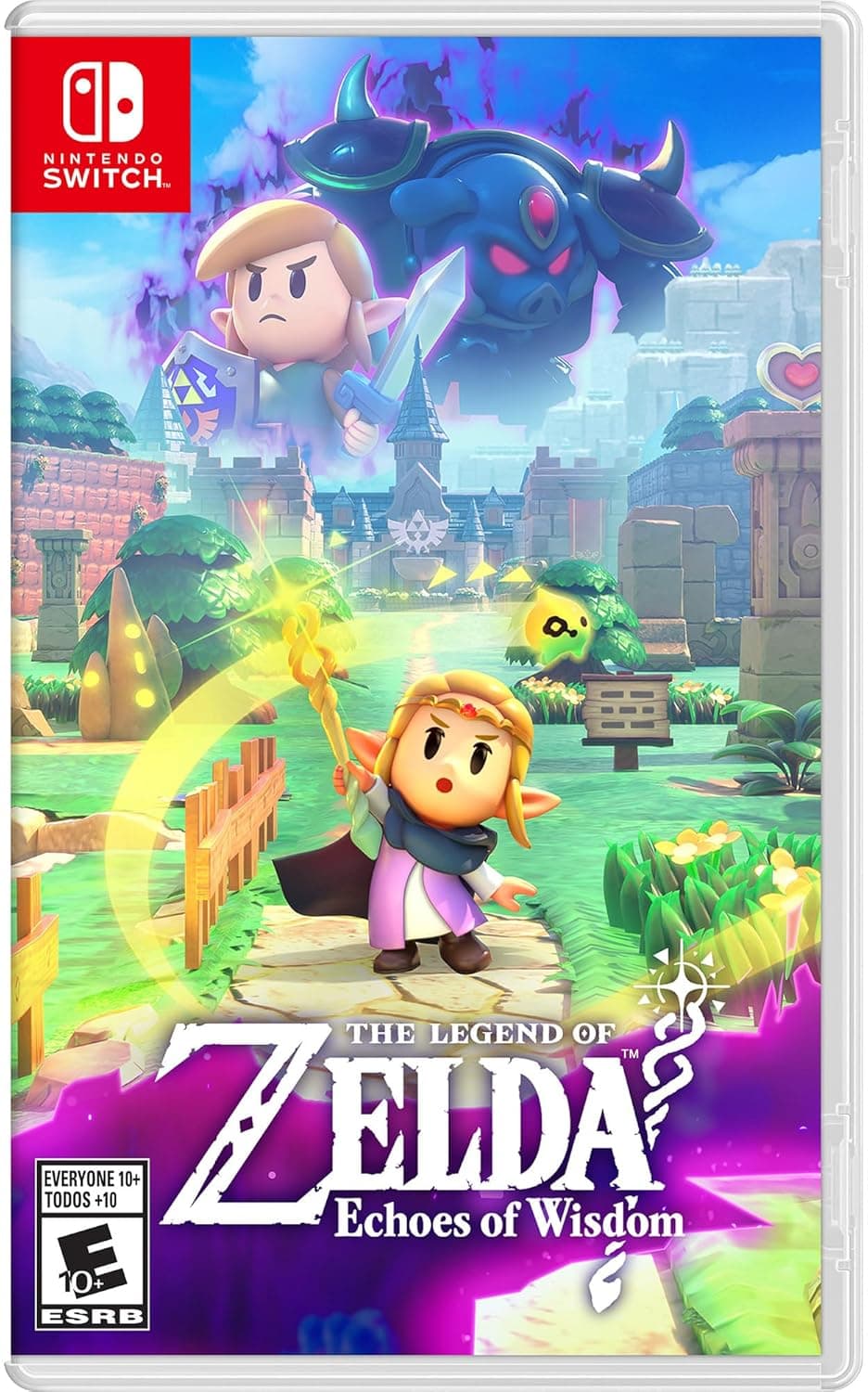 The Legend of Zelda: Echoes of Wisdom Nintendo Switch game artwork.