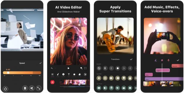 Inshot, Redakteur de Videocon ia Con el Que Puedes Agregar Súper Transiciones, Música, Efectos y Voice-Overs