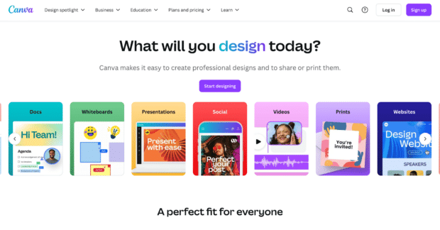 Canva-Design-Templatten