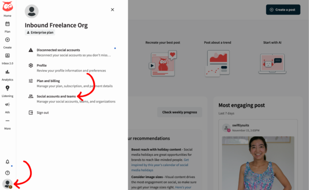 Kommen Sie Aggiungere E Connettere un Profilo Business Instagram Con Hootsuite