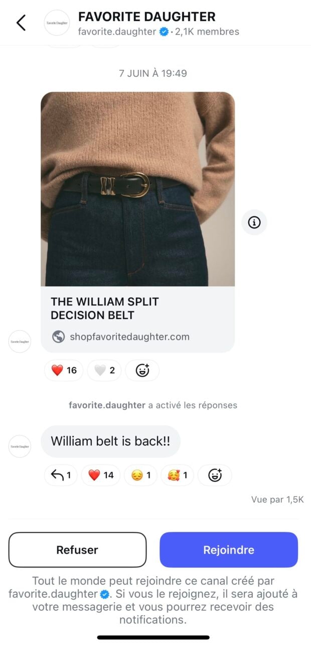 Canal de Diskussion Favorit Tochter Sur Instagram