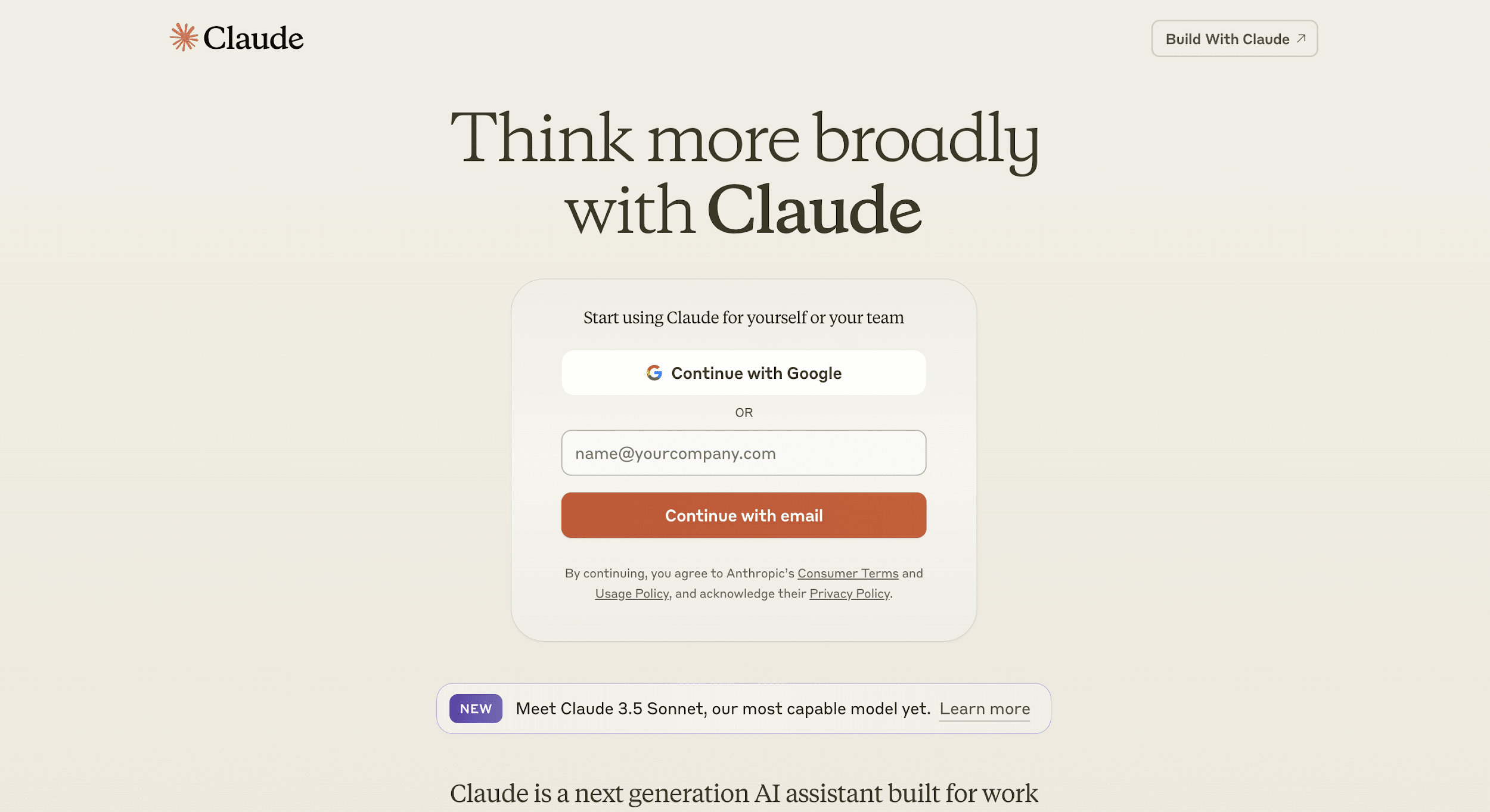 Das Ki-Tool Claude von anthropisch