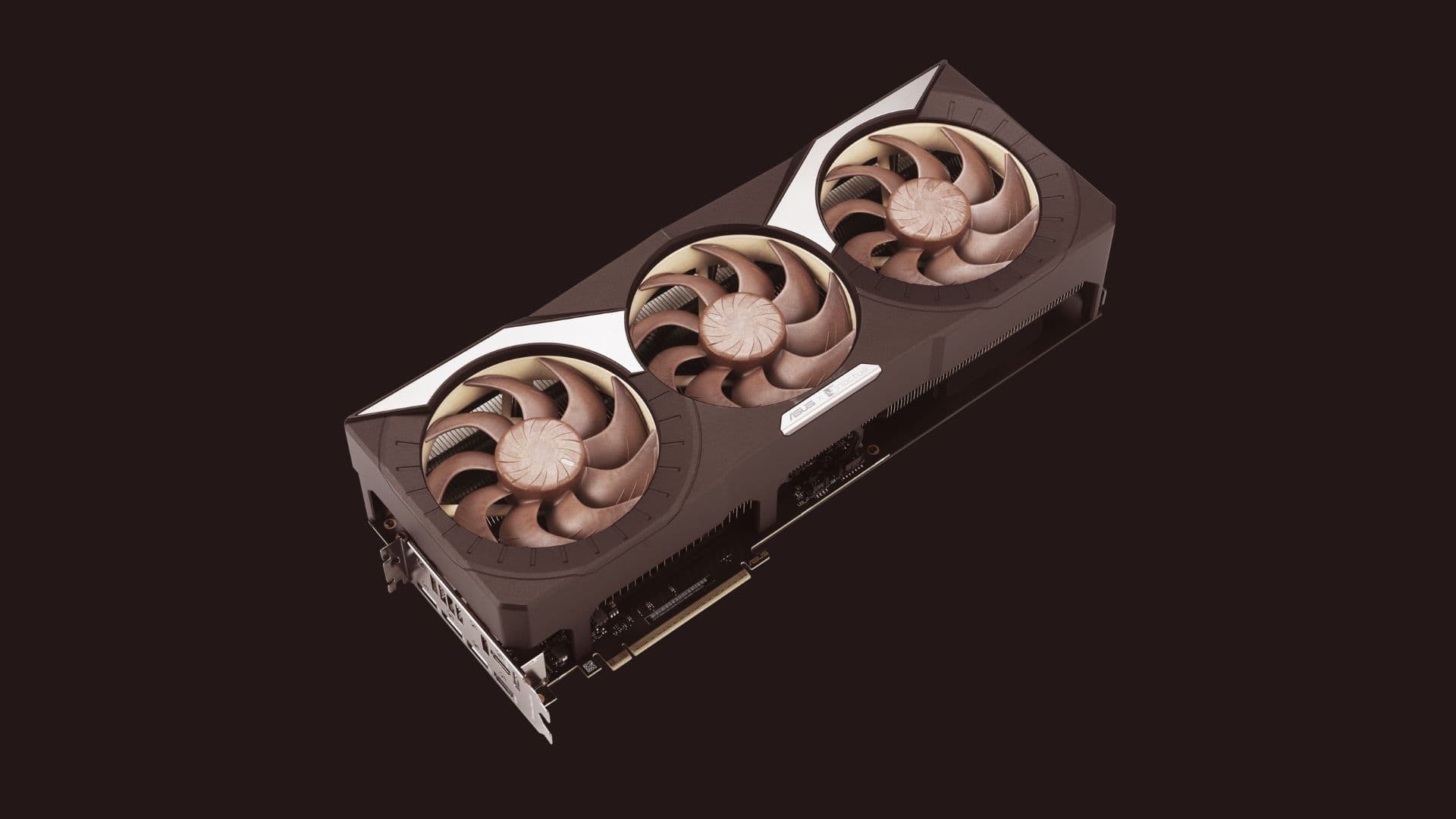NOCTUA kündigt die kollaborative Geforce RTX 5080 -Grafikkarte mit ASUS mit einer exzellenten Kühllüfchen -Akustik an