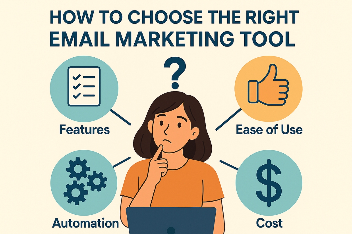 So wählen Sie das richtige E -Mail -Marketing -Tool für Ihr Unternehmen aus