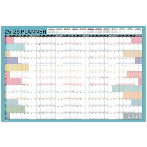 Jährlicher trockener Löschwandkalender