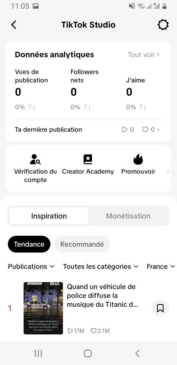 Option Tout Voir Dans Tiktok Studio