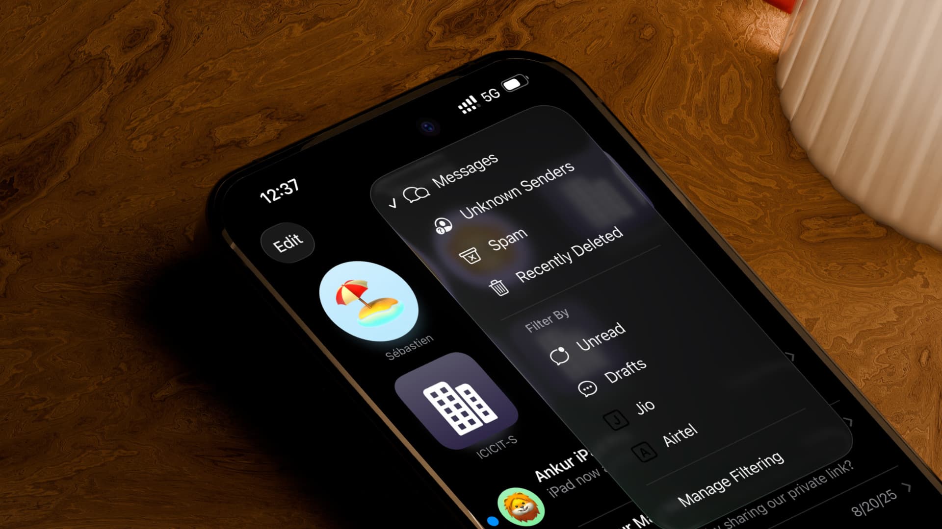 How to fix missing iPhone text notifications from unknown senders