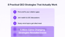 8 GEO -Strategien (Generative Engine Motor Optimization) zur Steigerung der Sichtbarkeit von KI im Jahr 2025