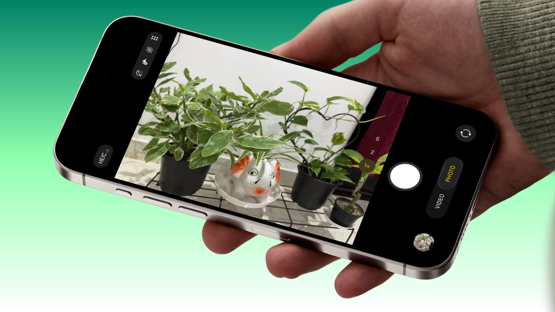 So setzen Sie die iPhone -Kamera auf die Standardeinstellungen zurück