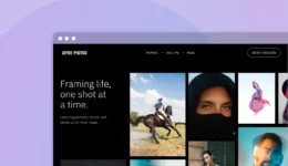 12 Beispiele für Fotografie -Website, die nur *klicken *klicken *