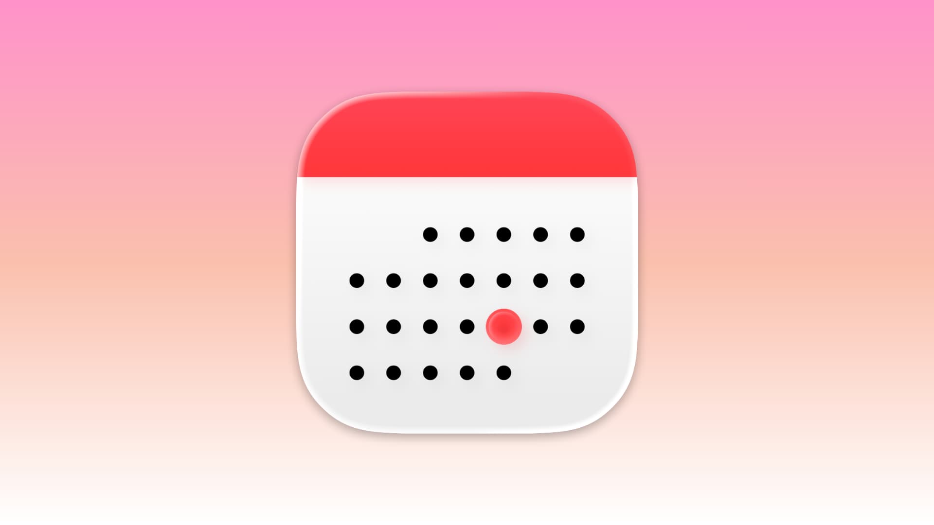 Apple -Kalender -App -Symbol