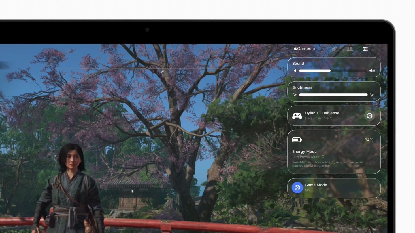 Apple WWDC25 MacOS Tahoe 26 Game Overlay 250609 0005 Macos Tahoe Game Overlay