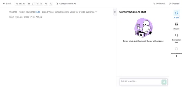 Chat de Contentshake KI