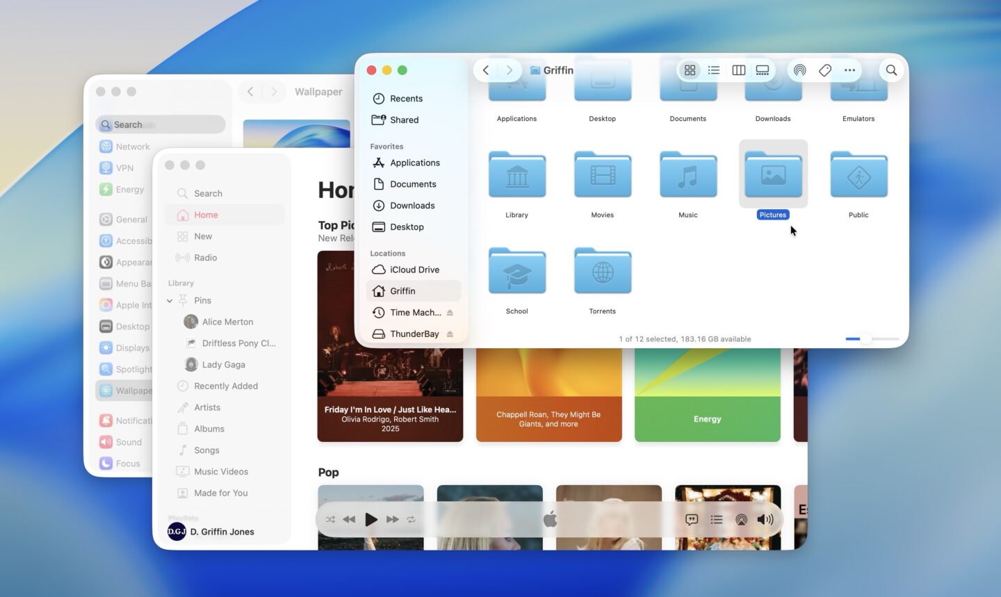 Flüssigglas auf dem Mac Flüssigglas auf dem Mac
