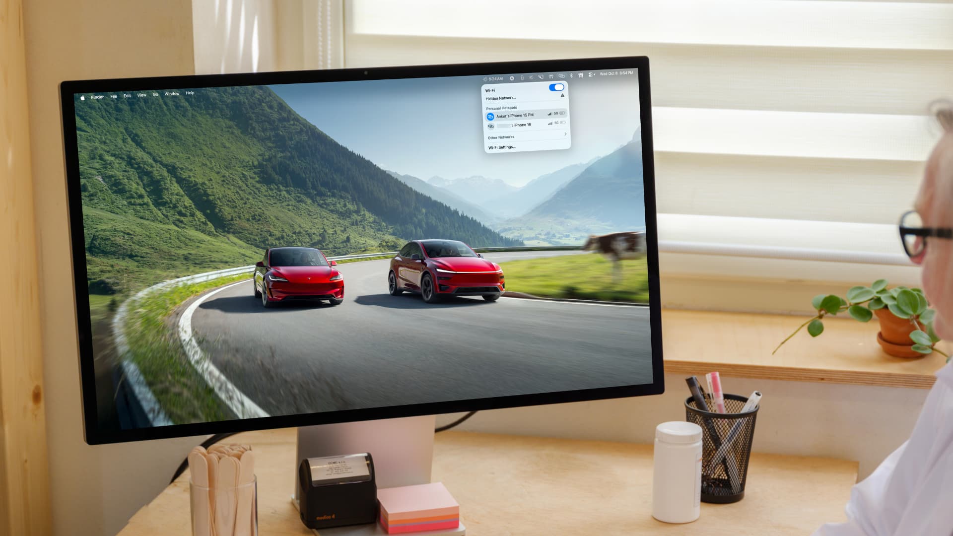 So erlauben Sie dem Mac, sich automatisch mit dem iPhone-Hotspot Ihres oder Ihrer Familie zu verbinden